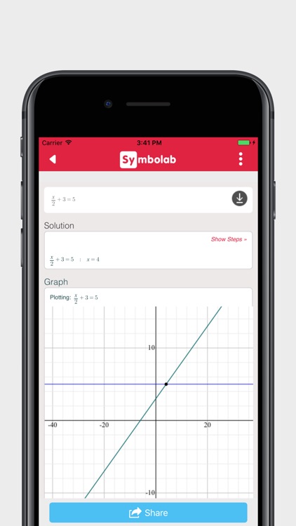 Symbolab - Calculator with steps
