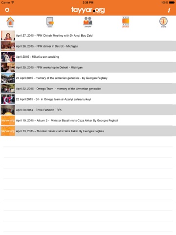 tayyar.org for iPad - náhled