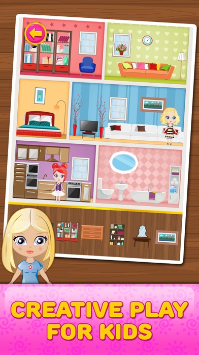 How to cancel & delete Doll House Decorating Game from iphone & ipad 1