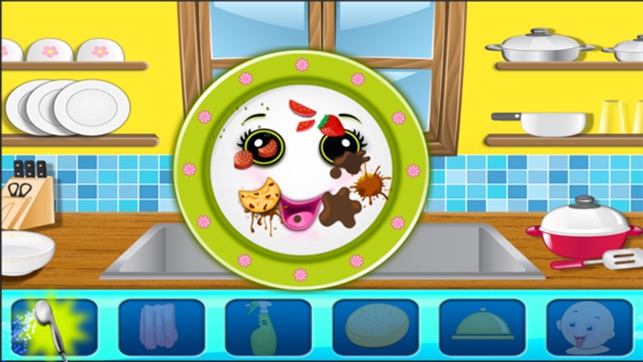 Dish Wash Kids Game(圖3)-速報App