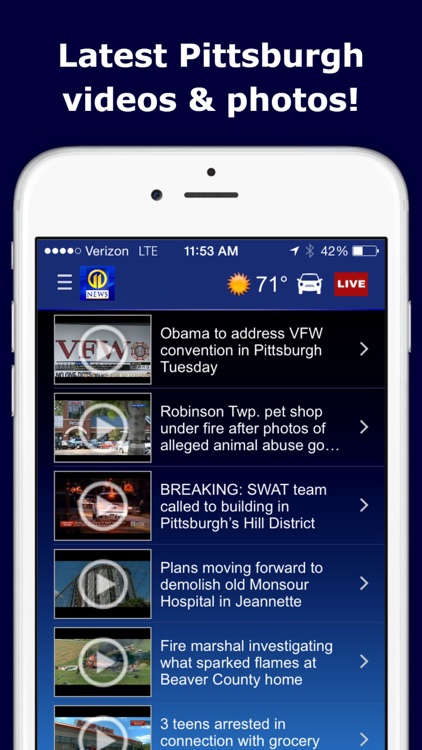 WPXI Channel 11 – Pittsburgh News, Weather, Video screenshot-4