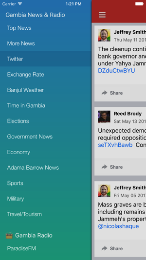 Gambia News Today & Gambia Radio(圖2)-速報App