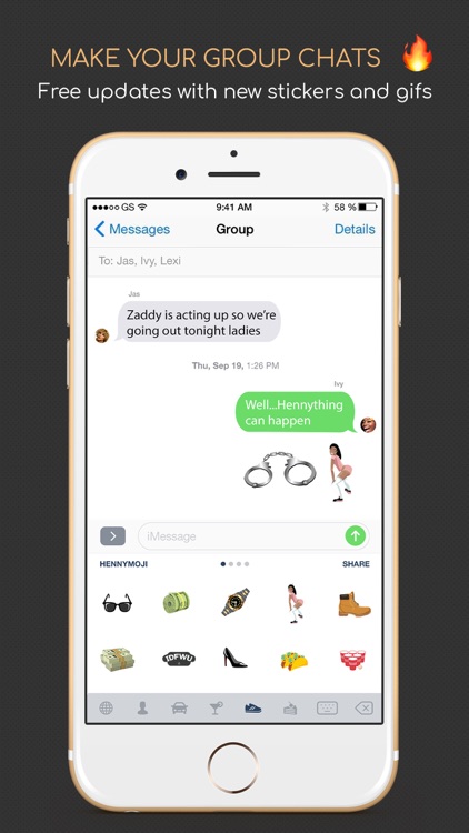 HennyMoji screenshot-3