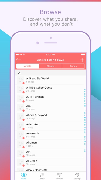 Synchronicity - Compare Music Libraries screenshot-3