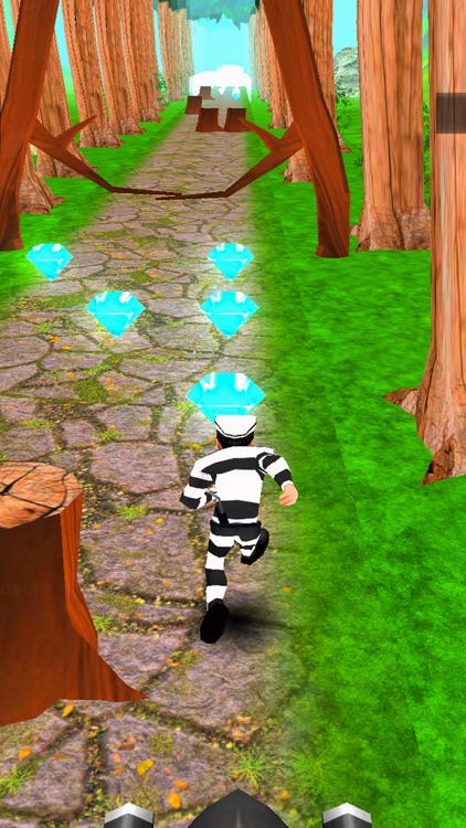 Jungle Crazy Runner Pro: Prisoner Survival 3D screenshot-3