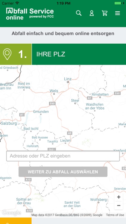 Abfall Service online