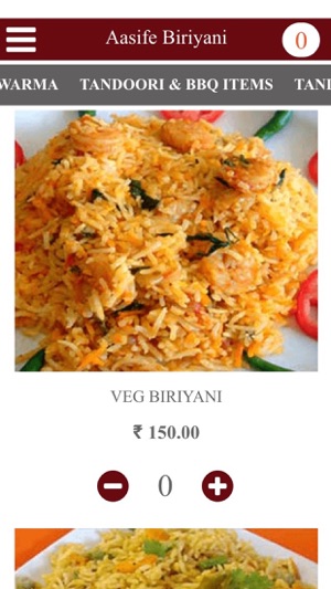 Aasife Biriyani