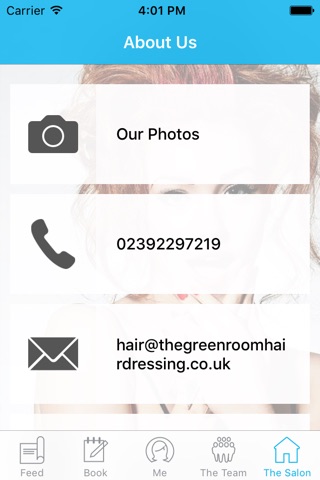 The Green Room Hairdressing screenshot 3