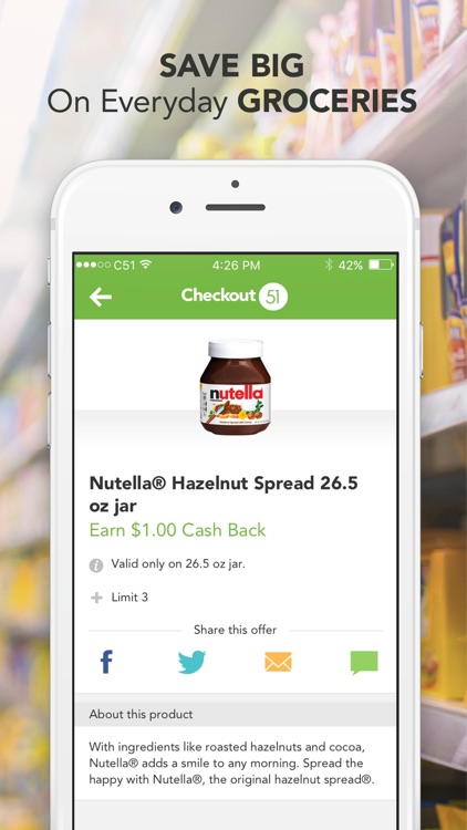 Checkout 51: Cash Back Savings