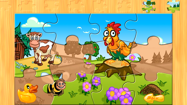 ‎Animal Farm Jigsaw Puzzles - For Kids On The App Store