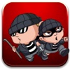 Stealing the diamond in cops and robbers game