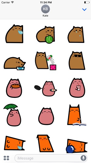 CUTEsy CAt & DOg Animated Sticker Pack(圖2)-速報App