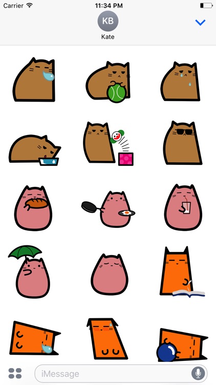CUTEsy CAt & DOg Animated Sticker Pack