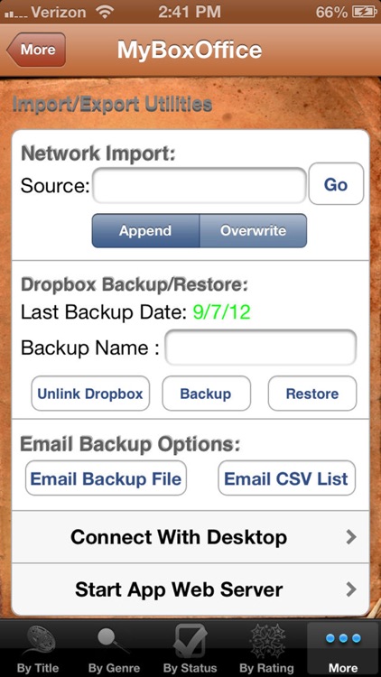 MyBoxOffice Lite screenshot-3