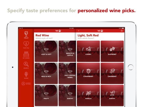 Hello Vino: Wine Assistant screenshot