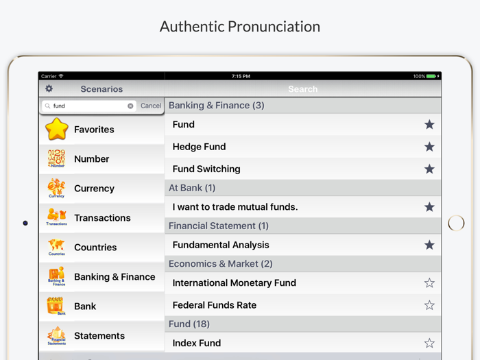 Financial Chinese Pro - Phrases  Vocabulary