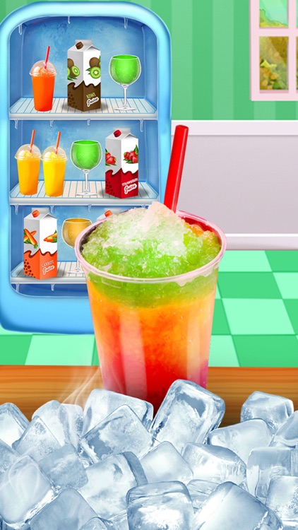 Icy Slushy Maker Cooking Game screenshot-4