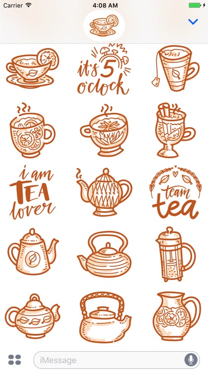 Tea time! iMessage stickers screenshot-4
