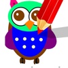 Cute Owl Cartoon Coloring Drawing Pages Games