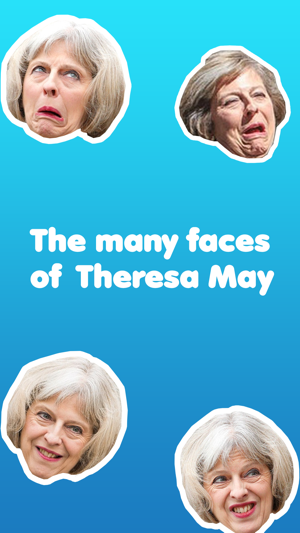 May-moji - The many faces of Theresa May