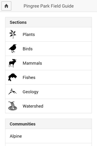 Pingree Park Field Guide - náhled