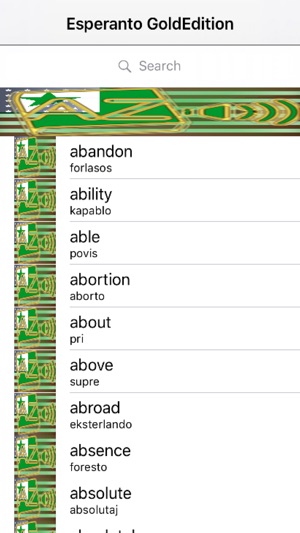 Esperanto Dictionary GoldEdition(圖1)-速報App