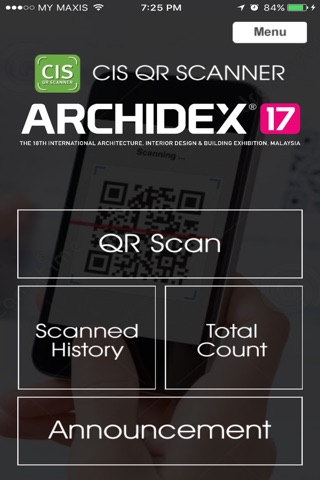 CIS QR Scanner 2017 screenshot 2