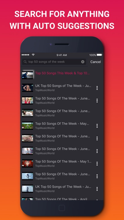 Music Tube - Music Video Streaming screenshot-3