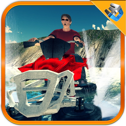 Quad Bike Beach Water Surfer & Stunt Simulator icon