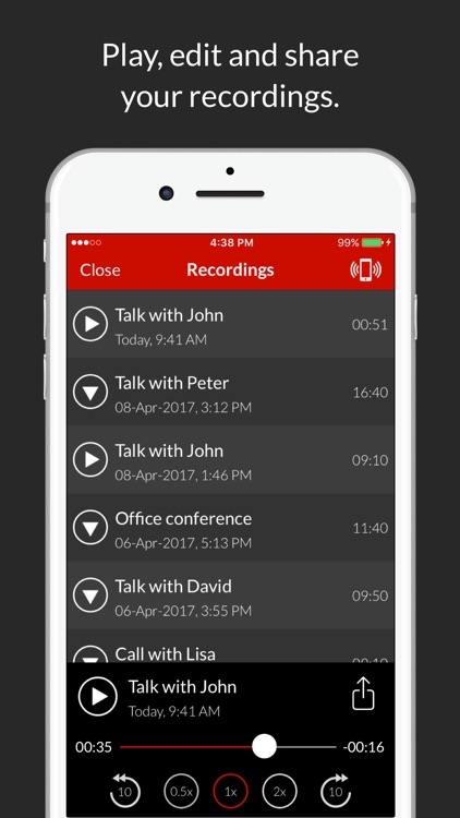 Call Recorder : Record Phone Calls screenshot-3