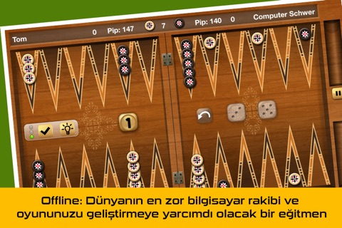 Backgammon Gold screenshot 2