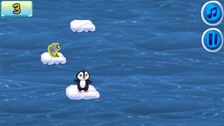 Penguin Jumping In Water - Kids Game