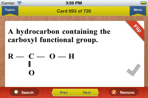 CLEP Chemistry Prep Flashcards Exambusters screenshot 3