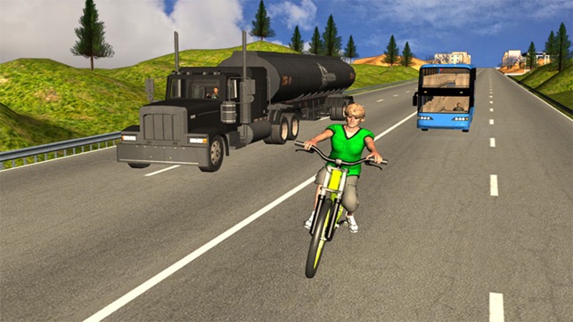 Bicycle Rider Traffic Racer 17(圖2)-速報App