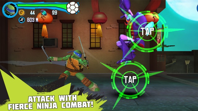 Teenage Mutant Ninja Turtles: Rooftop Run(圖5)-速報App