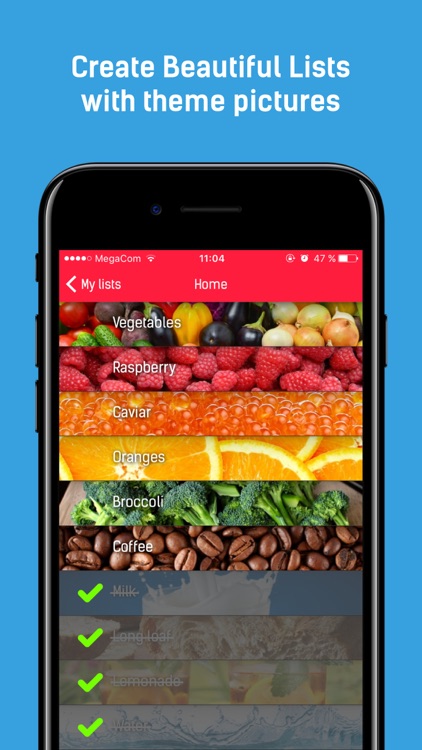 Quicklist - Grocery Shopping List & Store Errands