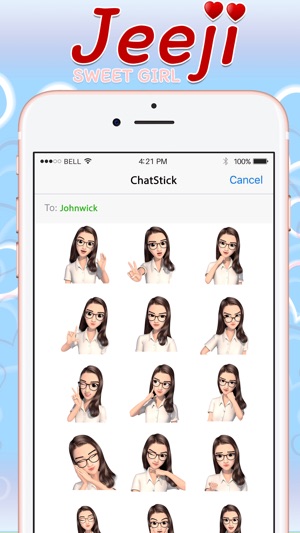 CrazyJJ1 Stickers for iMessage(圖1)-速報App