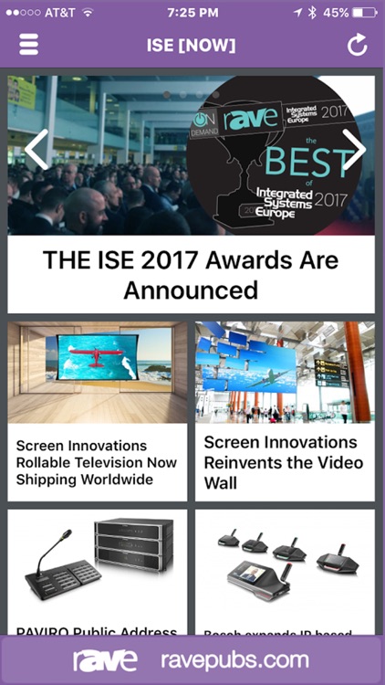 rAVe NEWS for the iPhone and iPad