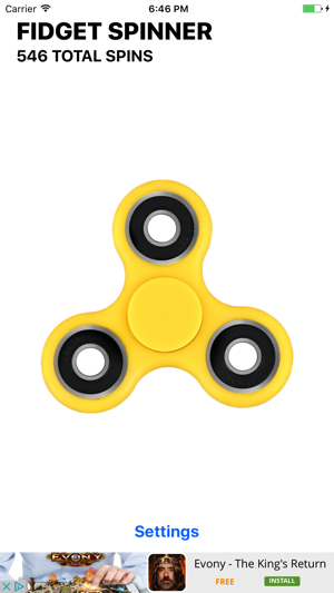 Fidget Spinner - Vibrating Digital Spinner(圖2)-速報App