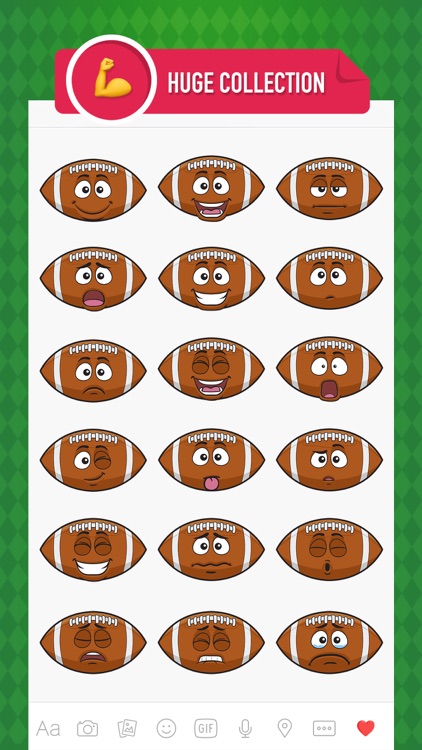 FootballMoji - American football emoji & stickers