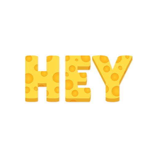 Cheese Slang - Text Stickers for iMessage