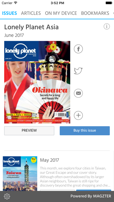 Lonely Planet Asia (Magazine) screenshot 1