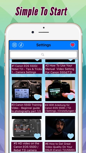 Canon EOS 550D Guide And Training Pro(圖1)-速報App