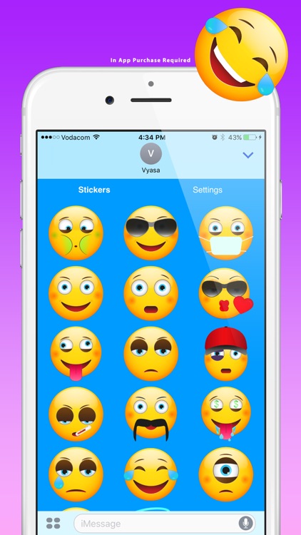 Modern Emoji Stickers for Texting