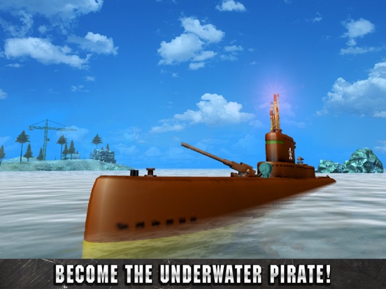 海賊潜水艦シミュレーター3Dのおすすめ画像1