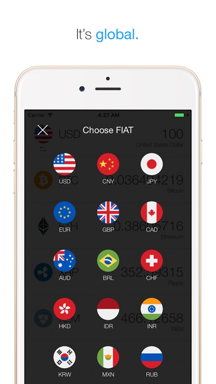 Conv - Crypto Converter for Bitcoin & Altcoins