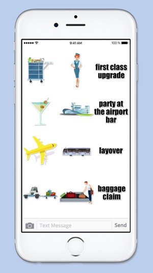 Airport Travel Sticker Pack(圖4)-速報App