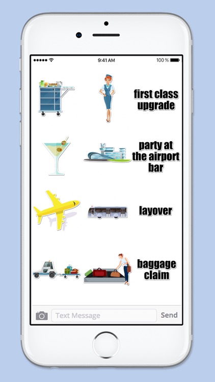 Airport Travel Sticker Pack screenshot-3