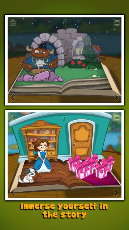 Beauty and the Beast ~ 3D Interactive Pop-up Book screenshot-4
