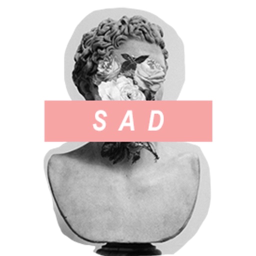 Sad and Aesthetic Stickers icon